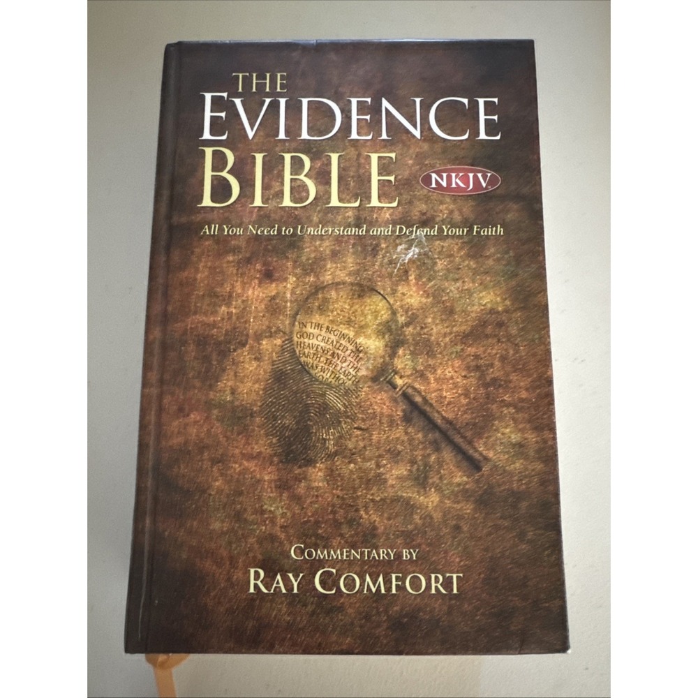 The Evidence Study Bible by Ray Comfort (2011, Hardcover) BRAND NEW